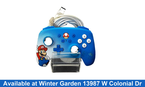 Power A Lot20104f0801 Blue Gaming Controller