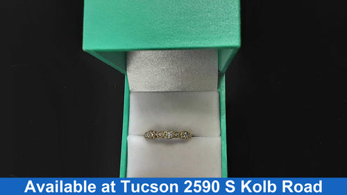 Women's Ring - Yellow Gold 10k (.417) 2 grams Size 8