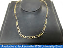 Figaro Chain - Yellow Gold 14k (.585) 11.7 grams 11 inch