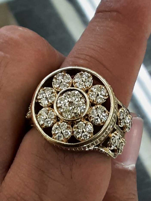 Men's Ring - Yellow Gold 10k (.417) 9.8 grams Size 20