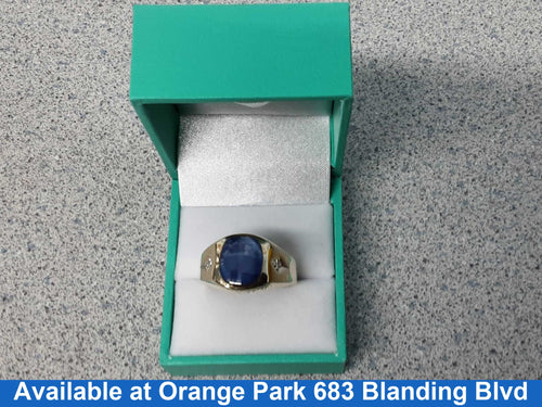 Men's Ring - Yellow Gold 10k (.417) 5.6 grams Size 12