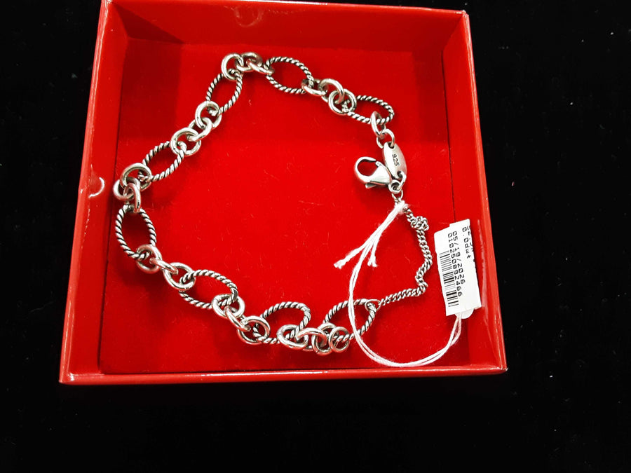 Cable Bracelet - Silver 14.9 grams 8 inch