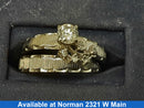 Ring - Engagement Set - White Gold 14k (.585) 4.5 grams Size 7