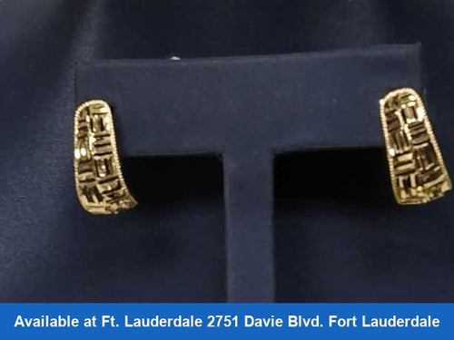 Jacket Earrings - Yellow Gold 10k (.417) 1.5 grams
