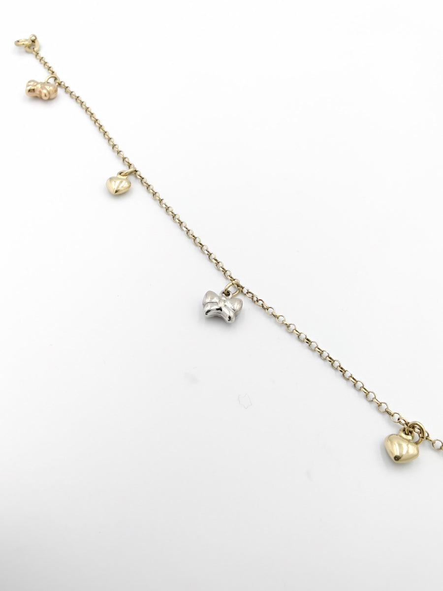 Bead Bracelet - Yellow Gold 14k (.585) 3.9 grams 10 inch