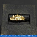 Women's Ring - Yellow Gold 10k (.417) 3 grams Size 9