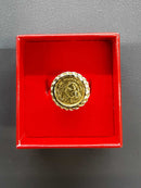 Women's Ring - Yellow Gold 14k (.585) 4.3 grams Size 8.5
