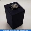 Women's Ring - White Gold 10k (.417) 6.5 grams Size 6.5