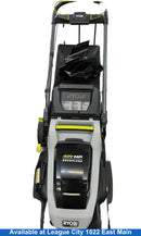 Ryobi Ry40hplm01b Black Cordless Push Lawn Mower