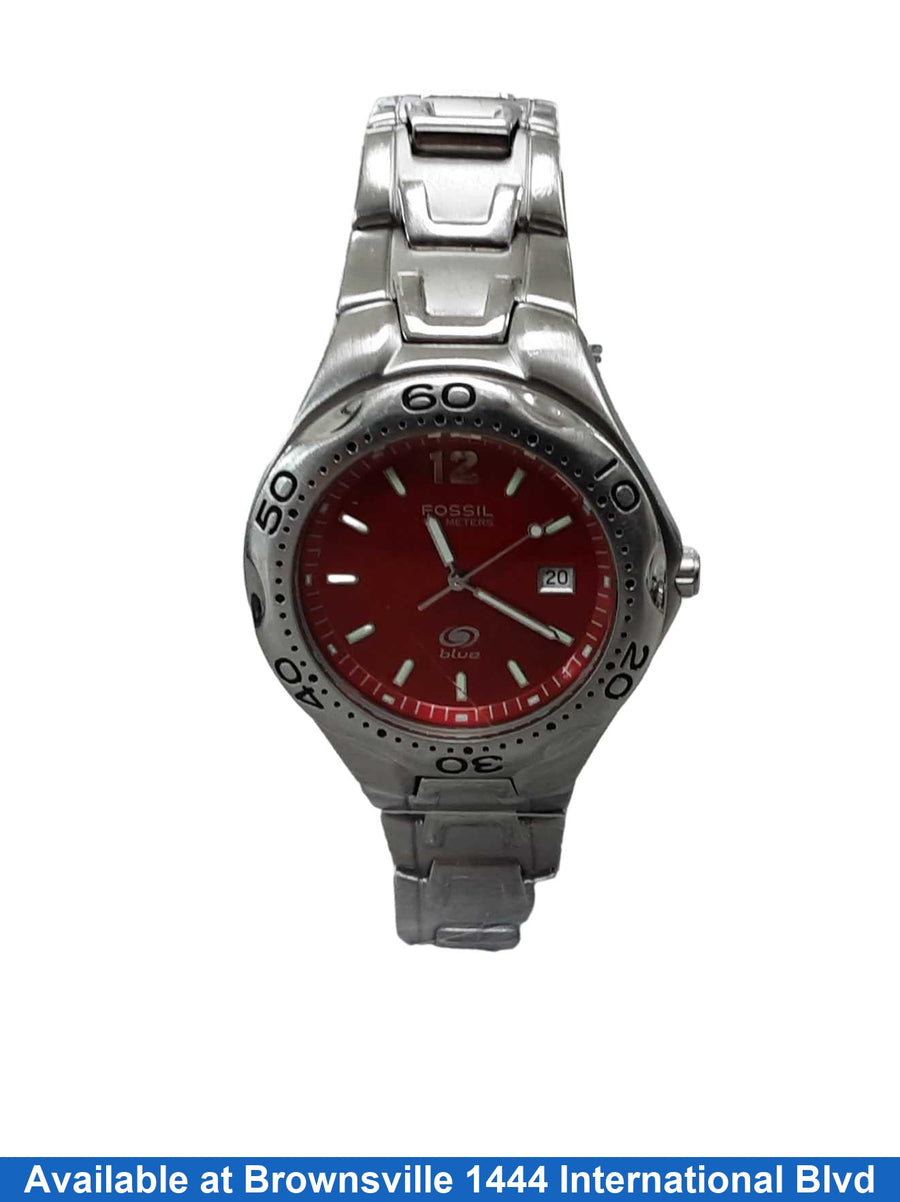Fossil Am-3491 Silver Regular Watch