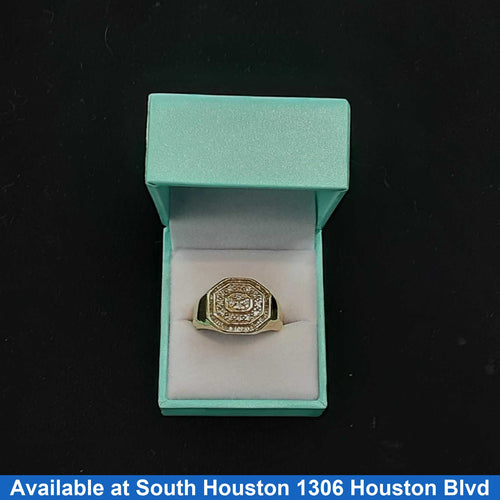 Men's Ring - White Gold 14k (.585) 9.3 grams Size 10