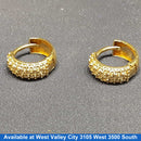 Bangle Earrings - Yellow Gold 10k (.417) 2.3 grams