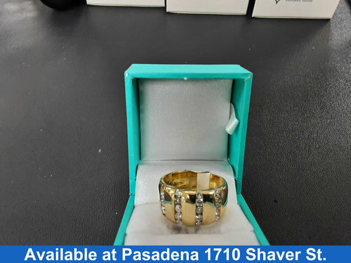 Men's Ring - Yellow Gold 14k (.585) 16 grams Size 11