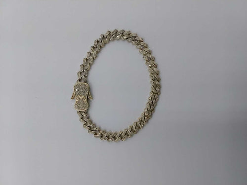 Cuban Link Bracelet - Yellow Gold 10k (.417) 19.7 grams 8 inch