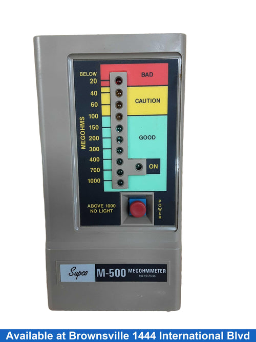 Supco M500 Brown Electrical Testing Instrument