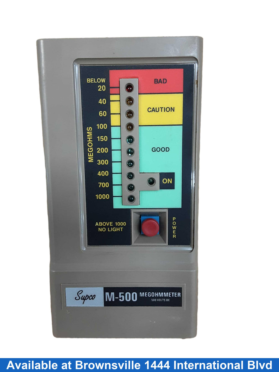 Supco M500 Brown Electrical Testing Instrument