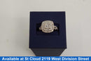 Ring - Wedding Set - White Gold 14k (.585) 4.89 grams Size 7