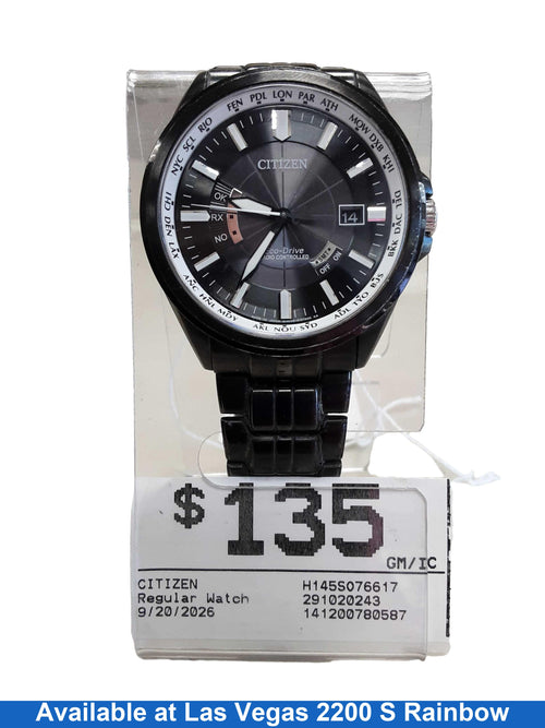 Citizen H145so76617 Black Regular Watch