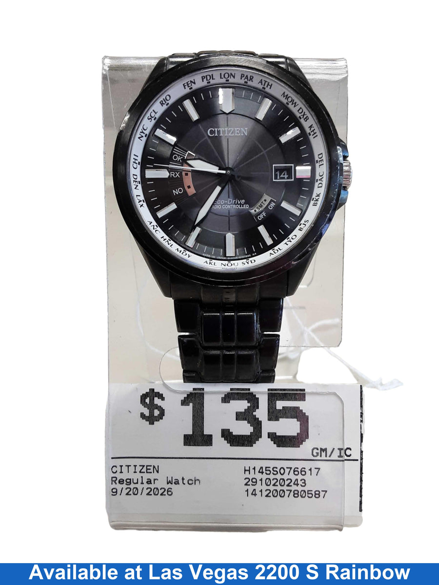 Citizen H145so76617 Black Regular Watch