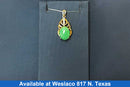 Diamond Pendant - Yellow Gold 14k (.585) 2.4 grams
