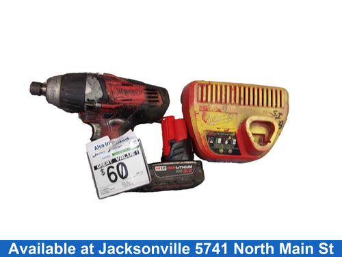 Milwaukee 2455-20 Red Cordless Impact Drill
