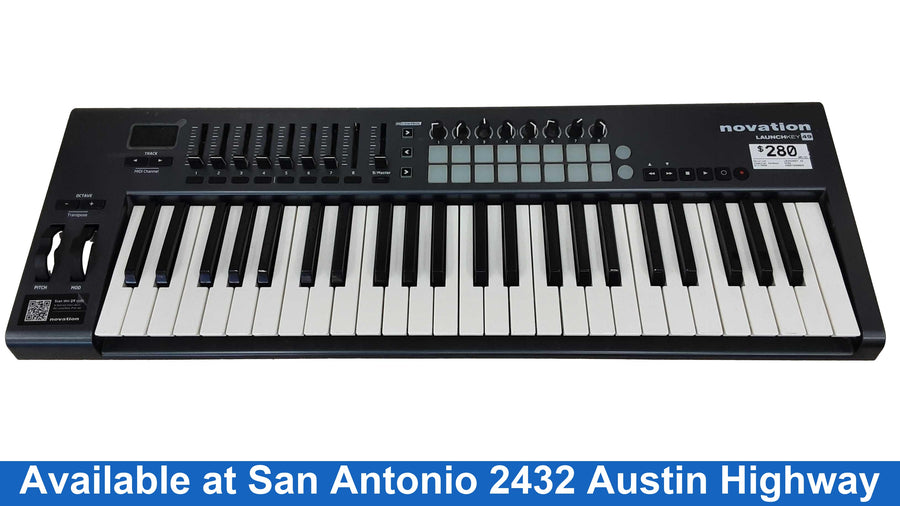Novation Launchkey 49 Black Computer Keyboard