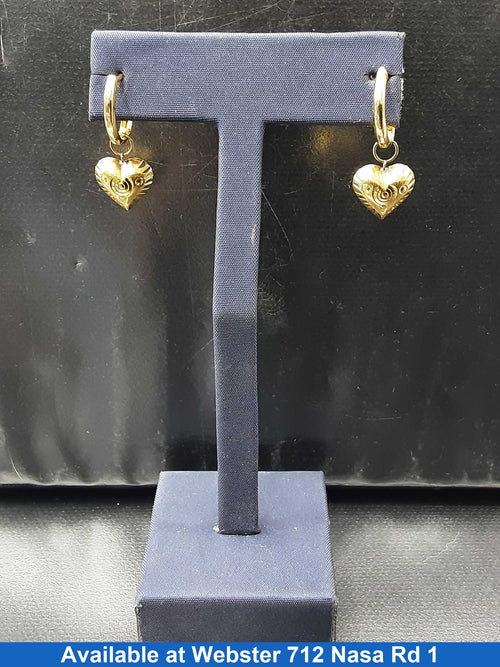 Bangle Earrings - Yellow Gold 18k (.750) 3.2 grams