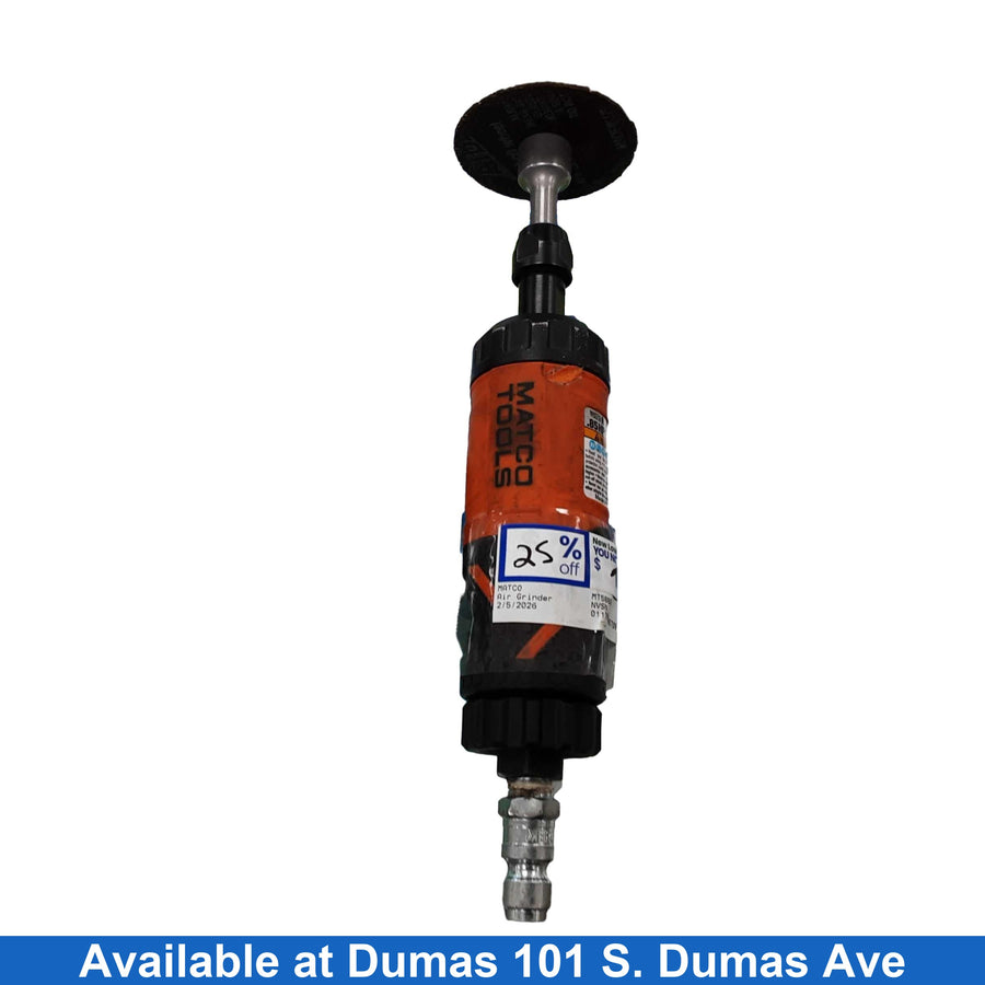 Matco Mt5883 Orange Pneumatic Grinder