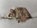 Women's Ring - Yellow Gold 10k (.417) 1.6 grams Size 8.5