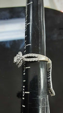Women's Ring - Solitaire - White Gold 10k (.417) 10 grams Size 7