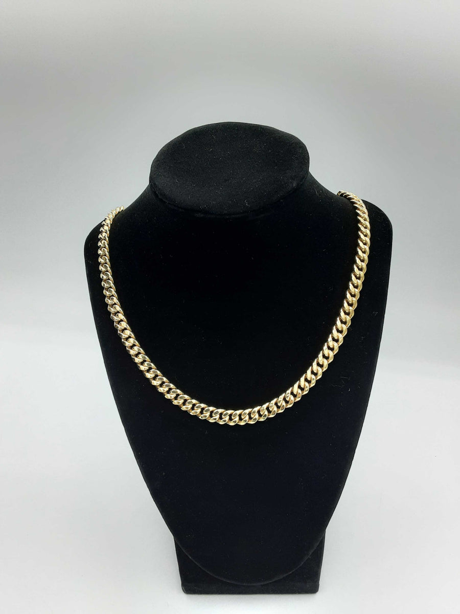Cuban Link Chain - Yellow Gold 10k (.417) 36.4 grams 23 inch