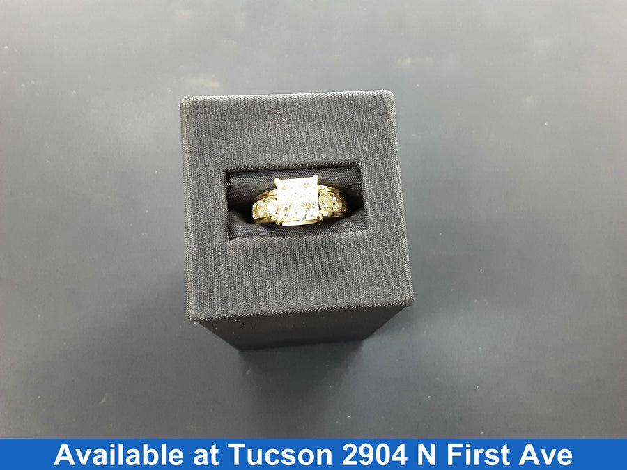 Women's Ring - Yellow Gold 14k (.585) 7.1 grams Size 5