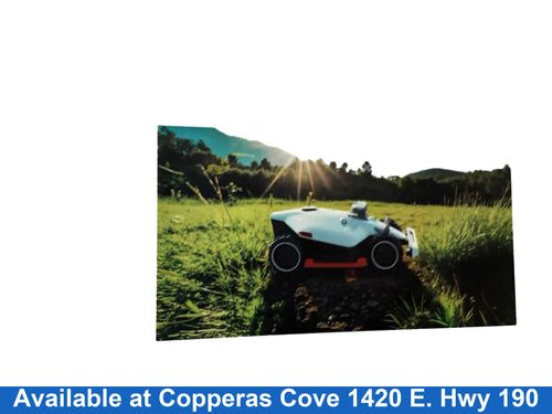 Mammotion Luba 2 White Cordless Self Propelled Lawn Mower