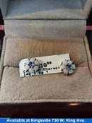 Earrings - Tricolor Gold 14k (.585) 4.6 grams