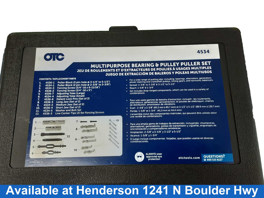 Otc 4534 Blue Misc. Automotive Tool