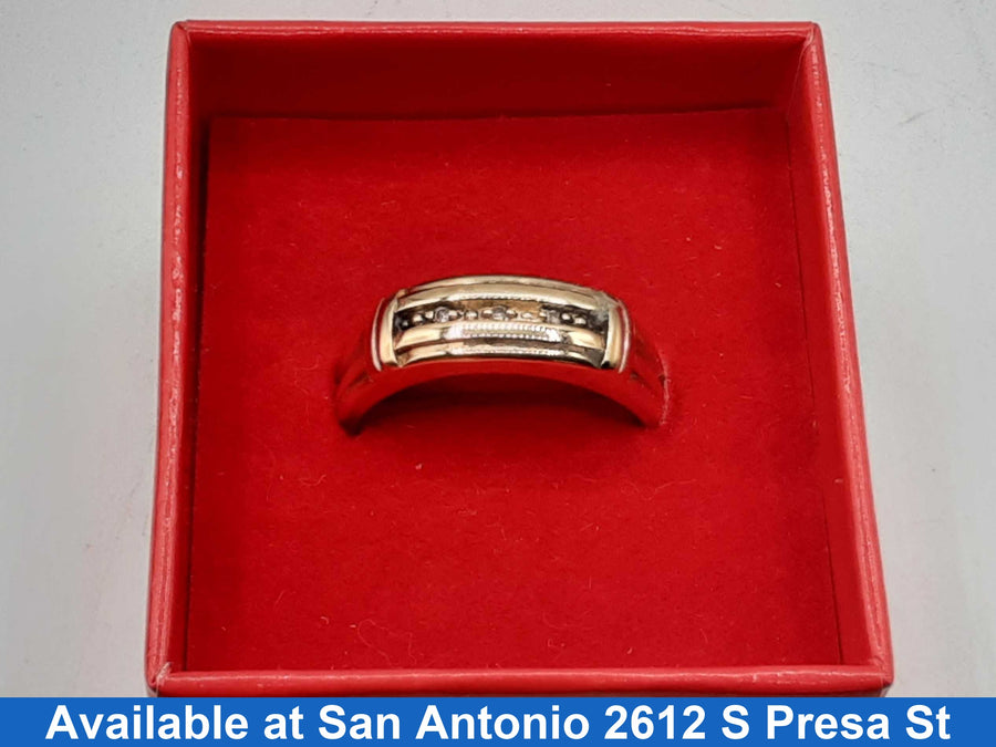 Ring - Wedding Band - Yellow Gold 10k (.417) 4.5 grams Size 20