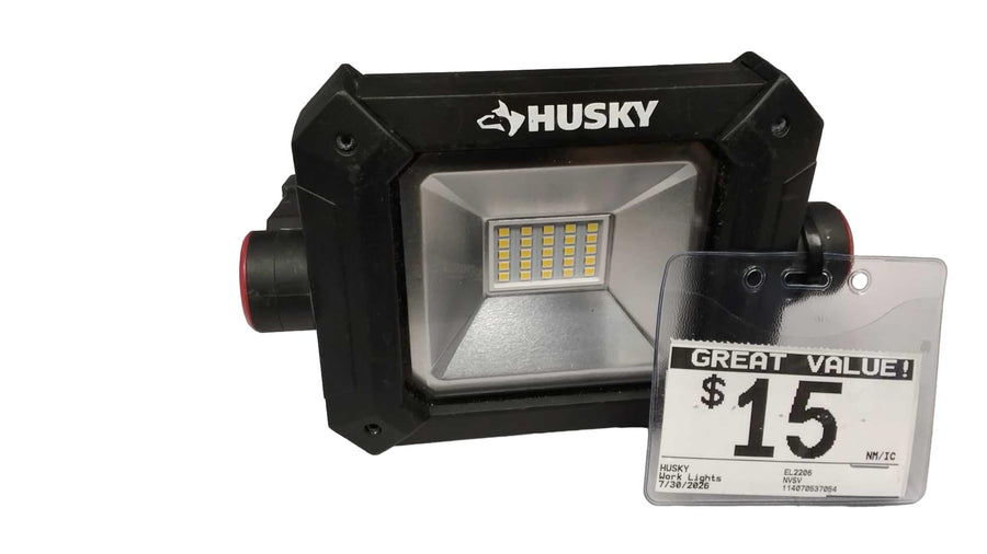 Husky El2206 Black Work Light