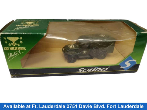 Solido No.6004 Dodge Wc 54 Les Militaires Die-cast Metal Green Other Collectible