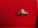 Ring - Wedding Set - Silver 3.3 grams Size 7