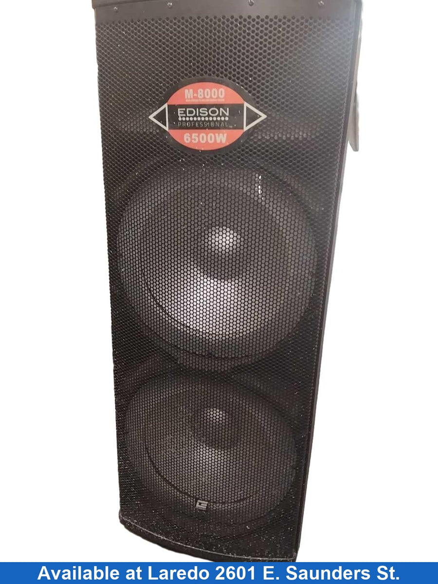 Edison Professional M-8000 Black Outdoor Speaker