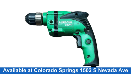 Hitachi D 10vh Green Corded Hammer Drill