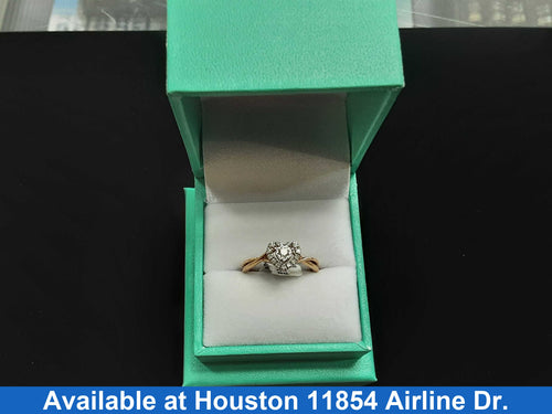 Women's Ring - Rose Gold 10k (.417) 2.4 grams Size 7
