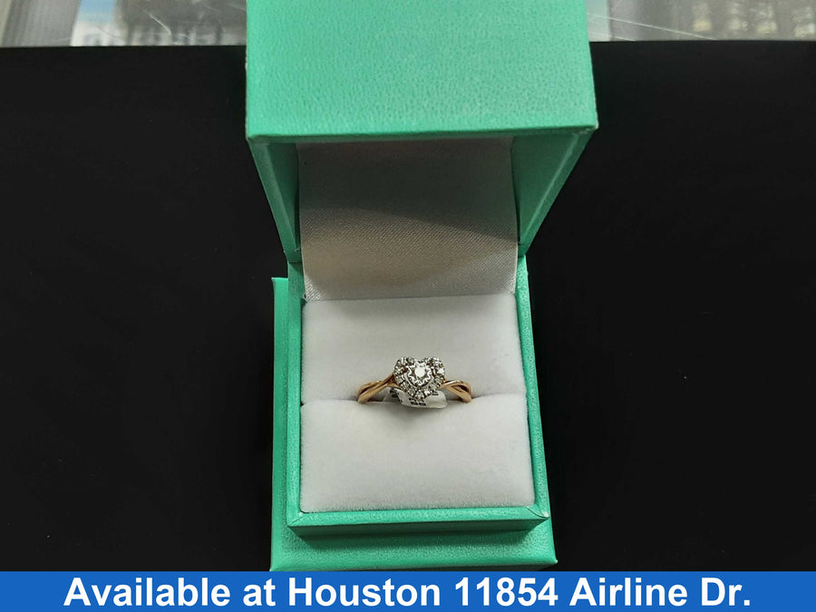 Women's Ring - Rose Gold 10k (.417) 2.4 grams Size 7