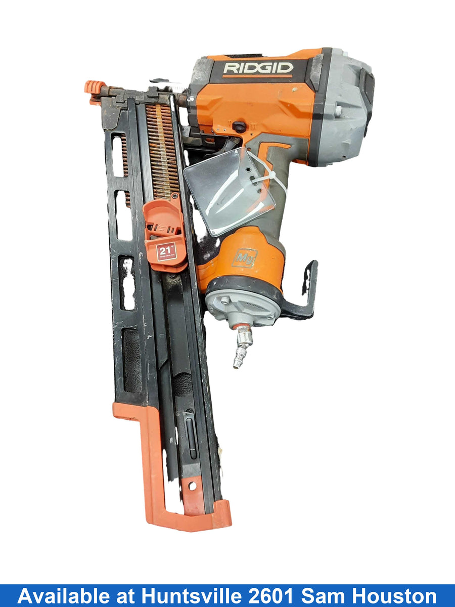 Ridgid R350rhh Orange Pneumatic Framing Nailer