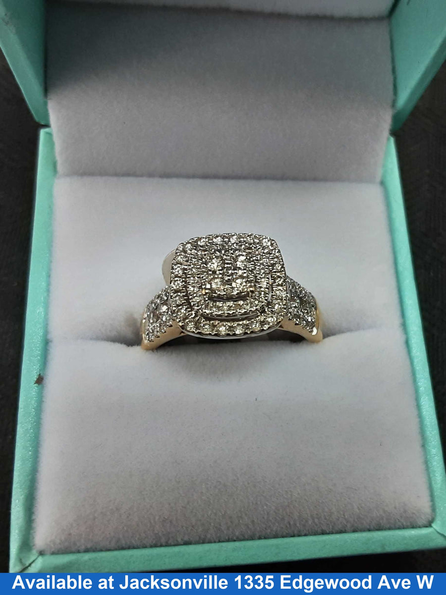Women's Ring - Yellow Gold 10k (.417) 3.1 grams Size 8