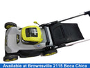 Ryobi Ry401015us Green Cordless Self Propelled Lawn Mower