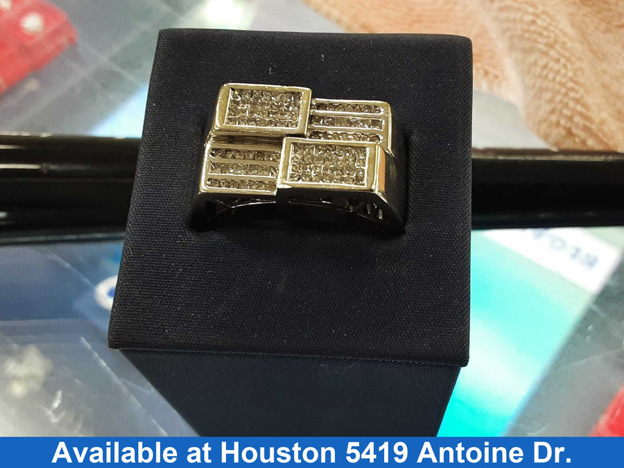 Men's Ring - White Gold 14k (.585) 13.3 grams Size 11
