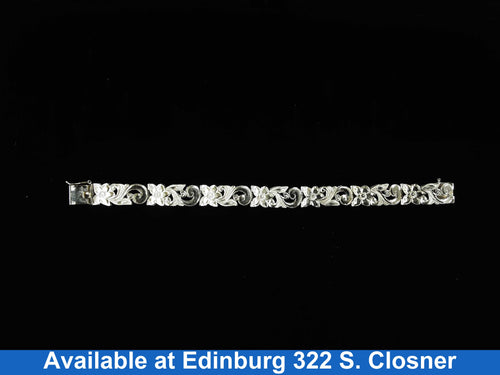 Bracelet - White Gold 14k (.585) 20 grams 8 inch