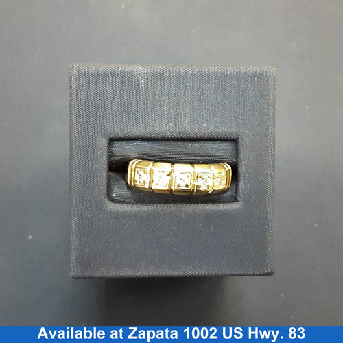 Men's Ring - Yellow Gold 10k (.417) 3.6 grams Size 10