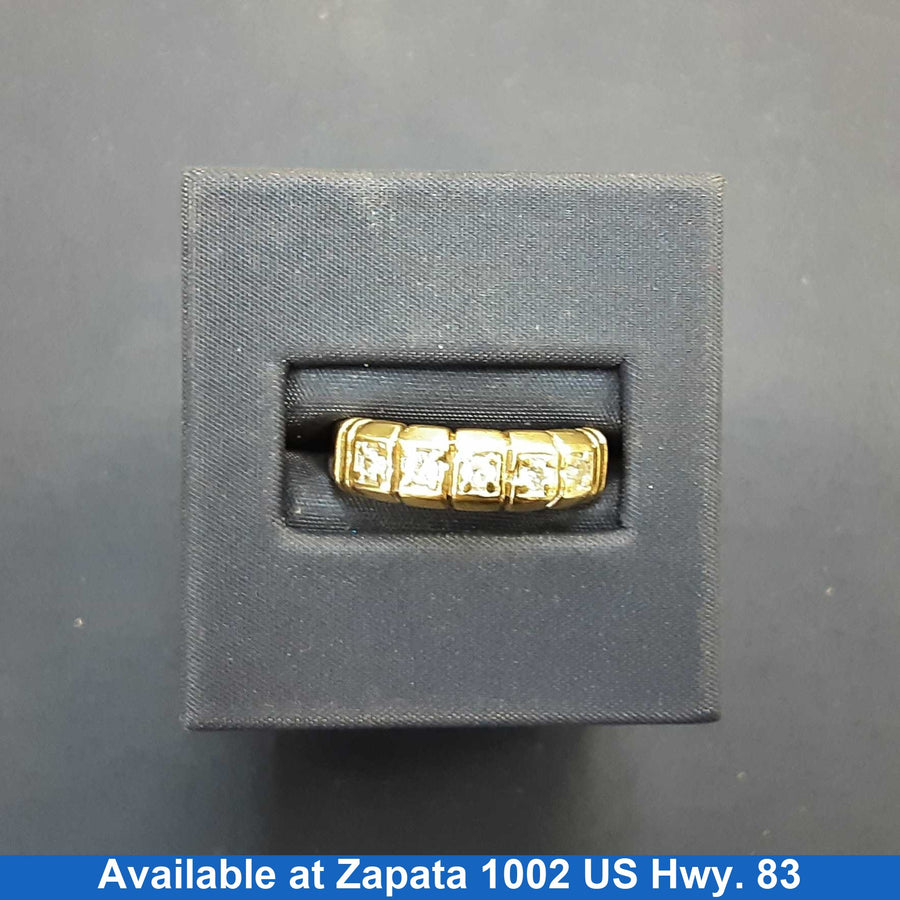 Men's Ring - Yellow Gold 10k (.417) 3.6 grams Size 10